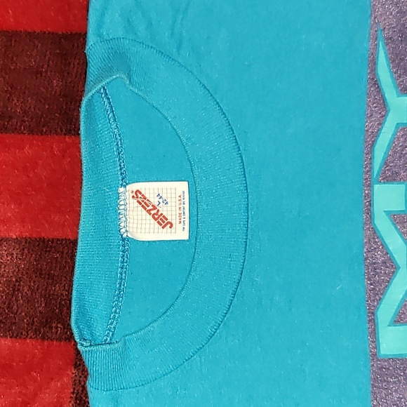 Vintage. Made in USA. Jerzees. MY DAD IS THE GREATEST.  Tee shirt size Large - Picture 8 of 15